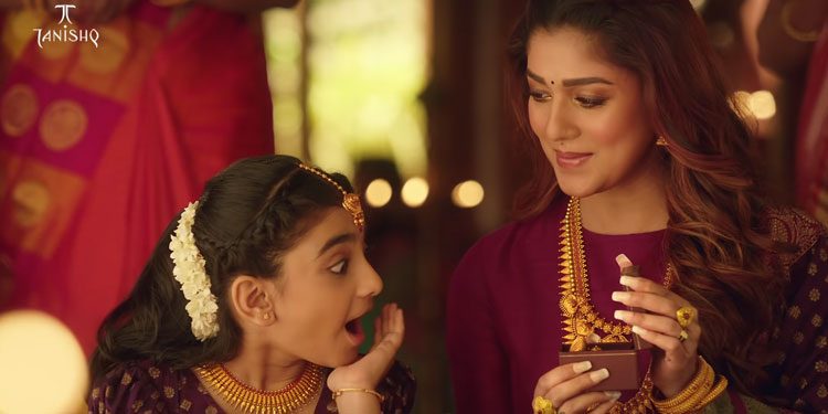 Nayanthara sale jewellery ad