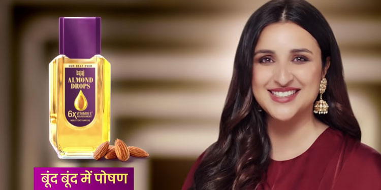 Bajaj Almond Drops Ad Non Sticky Hair Oil Badam Oil Ads  Parineeti  Chopra  YouTube