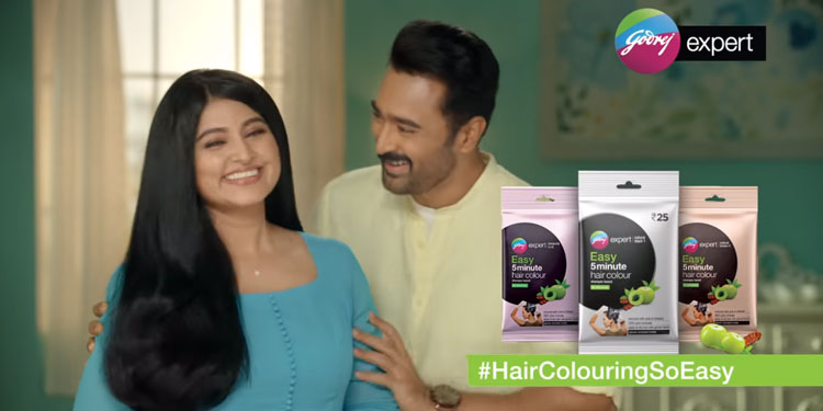 Godrej Expert Shampoo Hair colour ReviewDemo  Get burgundy Hair Color At  Home   YouTube