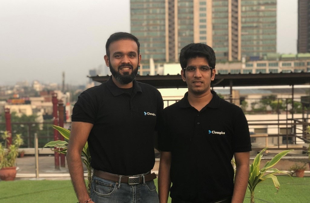 Co-founders of Classplus, Mukul Rustagi and Bhaswat Agarwal