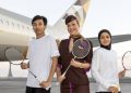 Etihad Airways named as Official Global Airline Partner of Badminton World Federation