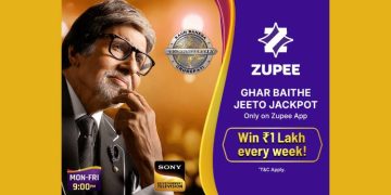 Zupee partners with Sony Entertainment Television's Kaun Banega Crorepati for Ghar Baithe Jeeto Jackpot Contest